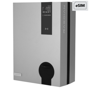 RD NEO 22 S ESIM SILVER Cargador tipo 2 22kW