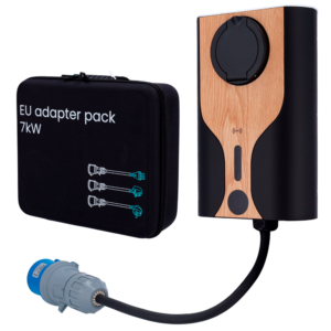 RD NORA 7 C1 NCB7 EU Cargador portátil tipo 2 7,4kW con adaptadores