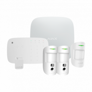 Sistema de Alarma Ajax AJ-HUB2KIT4G-MP-PHOD-KPD-W