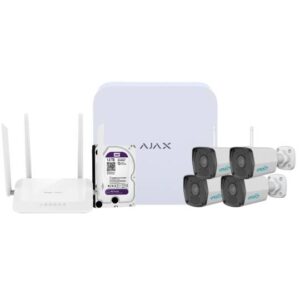 Kit de Videovigilancia AJ-NVRKIT108B-2W
